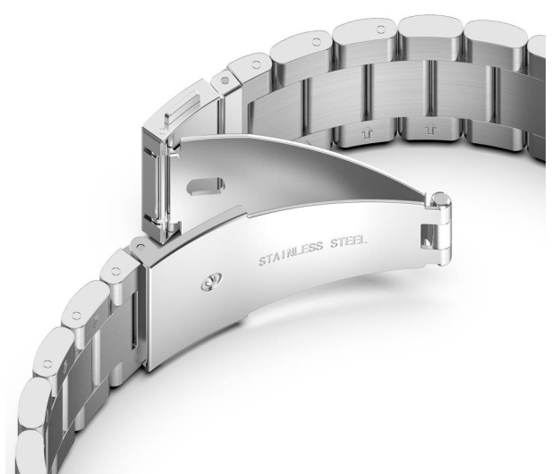 TECH-PROTECT Stainless do Galaxy Watch 4 / 5 / 5 Pro / 6 / 7 / FE silver - 692117 - zdjęcie 2